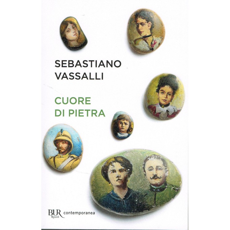 Sebastiano Vassalli:cuore di pietra ed.BUR NUOVO sconto 50% A76  6,00€