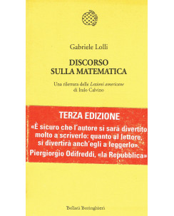 Gabriele Lolli: Discorso sulla matematica ed.BOLLATI BORINGHIERI NUOVO A08