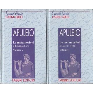 Classici Latini e Greci: Apuleio - Le metamorfosi 2 volumi ed.Fabbr...