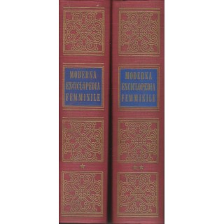 Moderna enciclopedia femminile Vol.I-II cpl ed.S.A.I.E. A57  15,00€