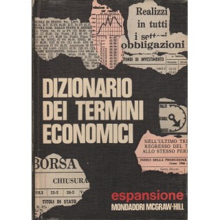 Dizionario dei termini economici ed.Mondadori A87  6,20€