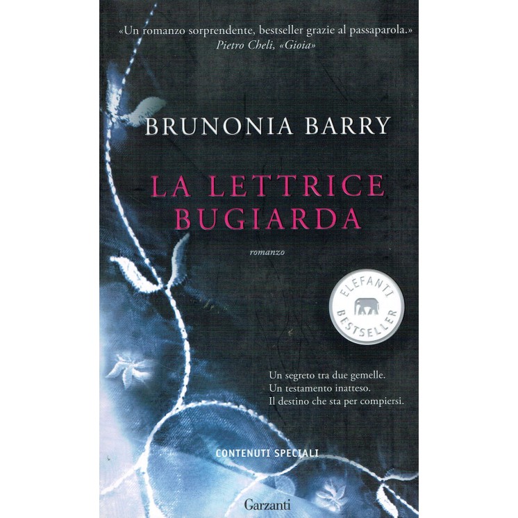 Brunonia Barry:la lettrice bugiarda ed.GARZANTI NUOVO sconto 50% A1...