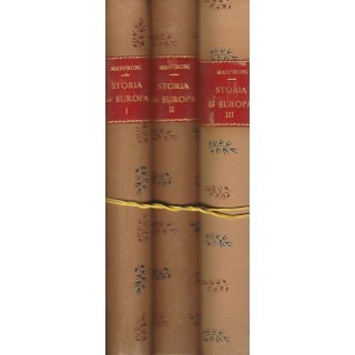 Camillo Manfroni: Storia d'Europa vol I/II/III ed.Giusti A87  10,20€