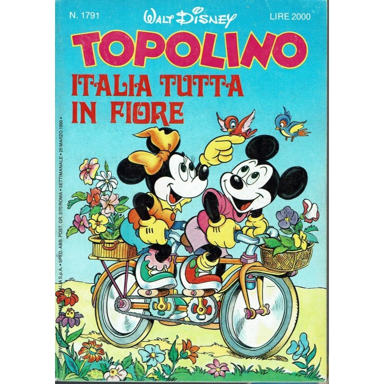 Topolino n.1791 di Walt Disney ed. Mondadori
