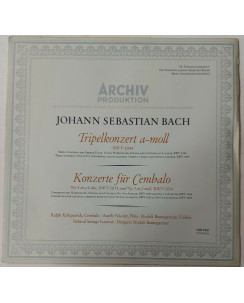 701 33 Giri Bach Konzerte BWV 1044 1055 1056 Archiv Prod 198 189 Germany 