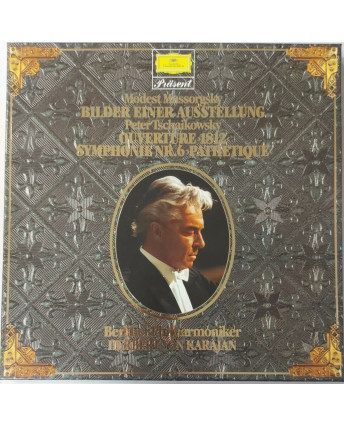 703 33 Giri Mussorgsky, Tschaikowsky Bilder Einer Auss., Ouv.1812 2LP 2726 514