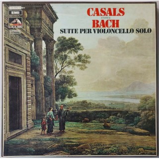 705 33 Giri Casals interpreta Bach Suite violoncello solo EMI 3C 161-00892/3/4