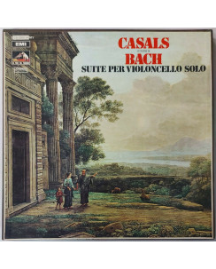 705 33 Giri Casals interpreta Bach Suite violoncello solo EMI 3C 161-00892/3/4