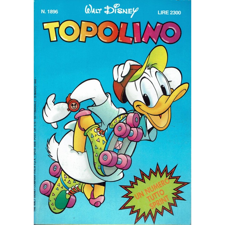 Topolino n.1896 ed. Walt Disney Mondadori