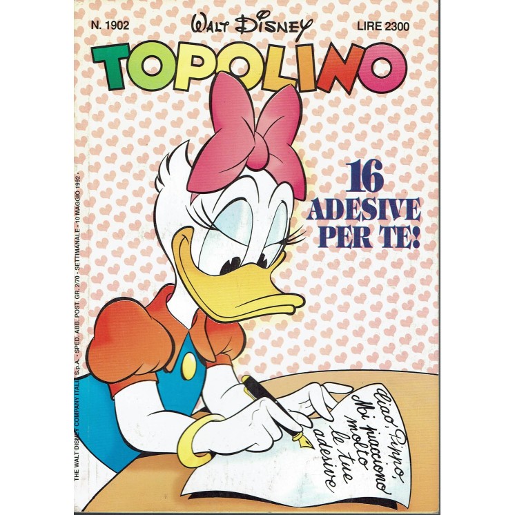 Topolino n.1902 ed. Walt Disney Mondadori