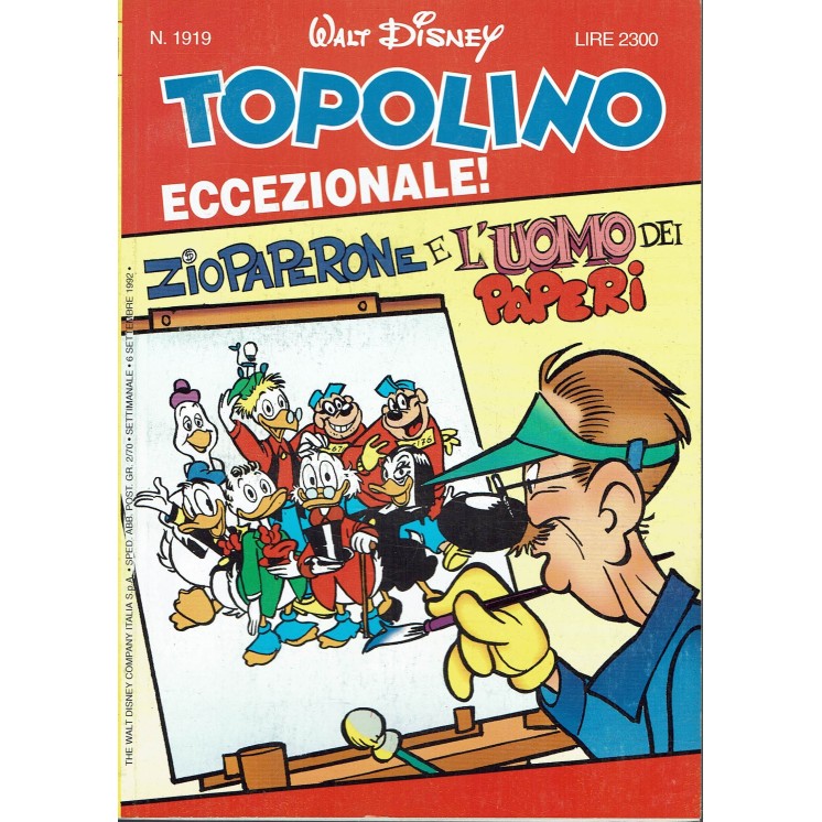 Topolino n.1919 ed. Walt Disney Mondadori