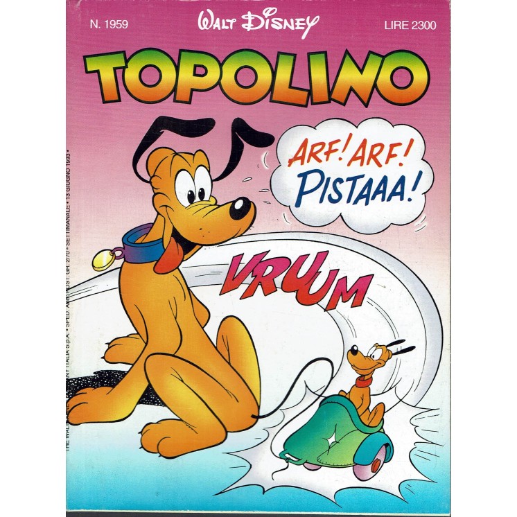 Topolino n.1959 ed. Walt Disney Mondadori