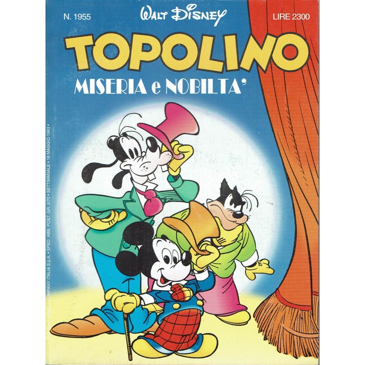 Topolino n.1955 ed. Walt Disney Mondadori