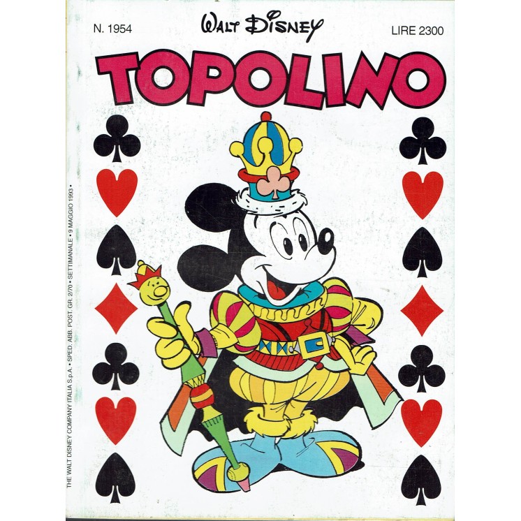 Topolino n.1954 ed. Walt Disney Mondadori