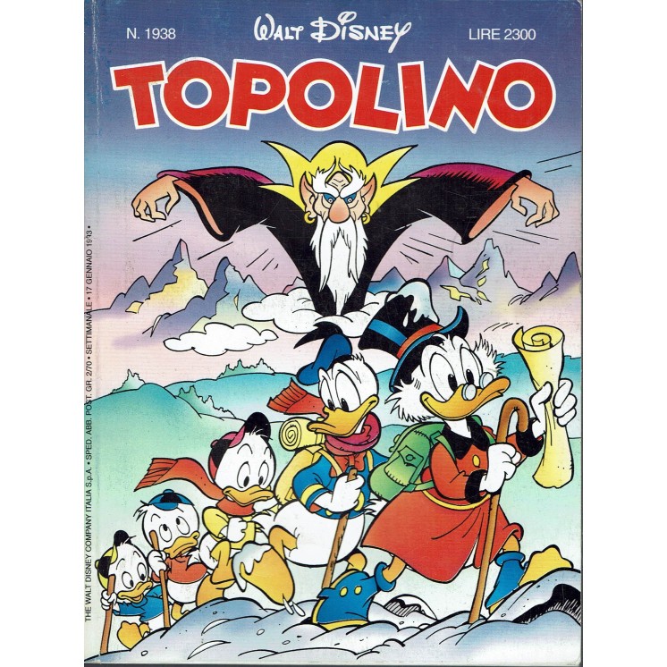 Topolino n.1938 ed. Walt Disney Mondadori