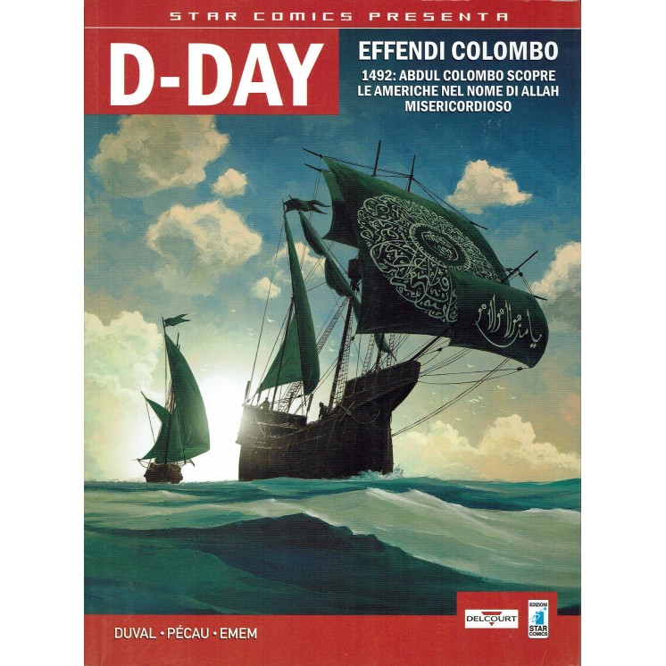 D day Effendi Colombo la setta di Nazaret  1 di Duval ed. Delcourt FU22