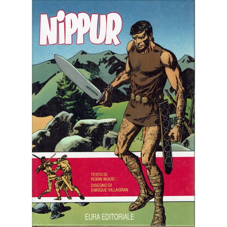 Nippur di Wood e Villagran inserti Skorpio e copertina ed. Eura FU22