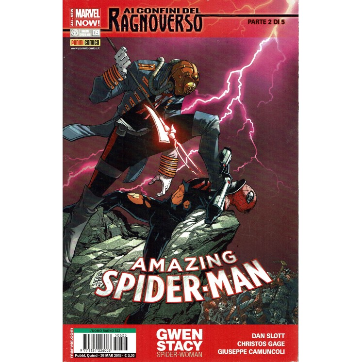 L'UOMO RAGNO n.623 Amazing Spider-Man Ragnoverso 2di5 ed.Panini NUOVO