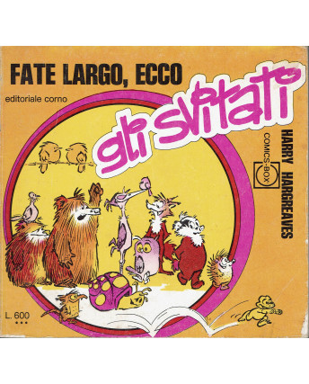 Comics Box 29 : fate largo ecco gli svitati di Hargreaves ed. Corno FU22