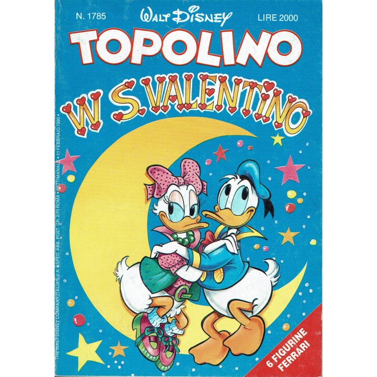Topolino n.1785 ed. Walt Disney