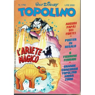 Topolino n.1790 ed. Walt Disney