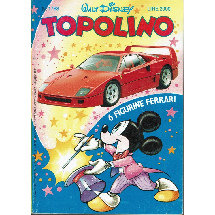 Topolino n.1788 di Walt Disney ed. Mondadori