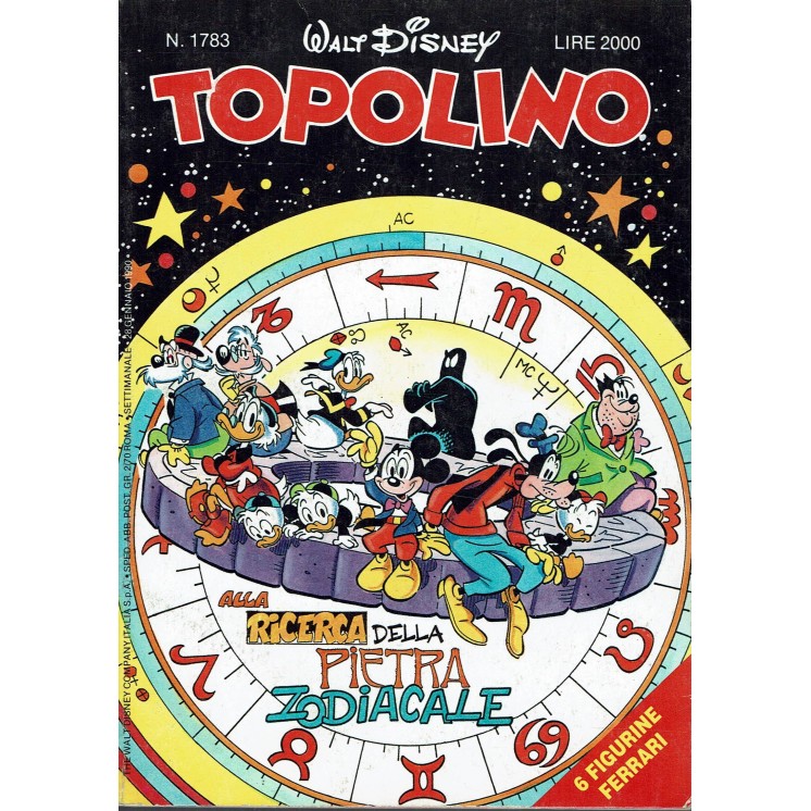 Topolino n.1783 di Walt Disney ed. Mondadori