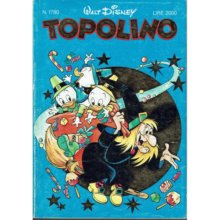 Topolino n.1780 ed. Walt Disney