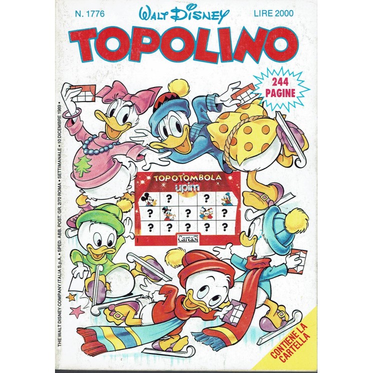 Topolino n.1776 ed. Walt Disney