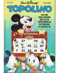 Topolino n.1771 di Walt Disney ed. Mondadori