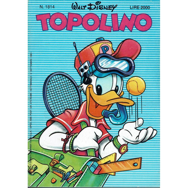 Topolino n.1814 ed. Walt Disney