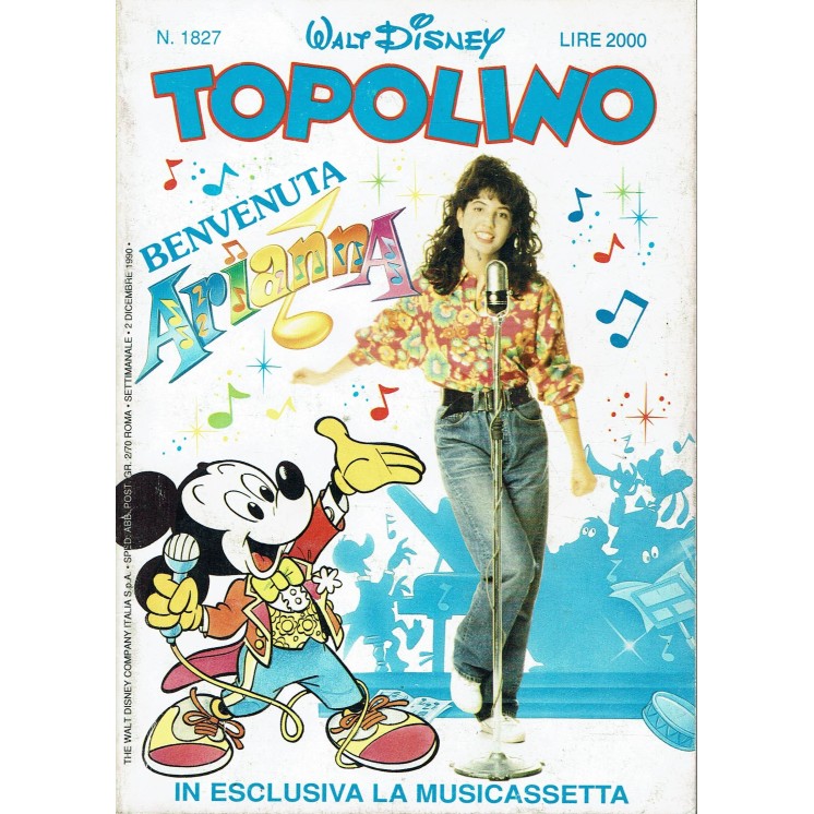 Topolino n.1827 di Walt Disney ed. Mondadori