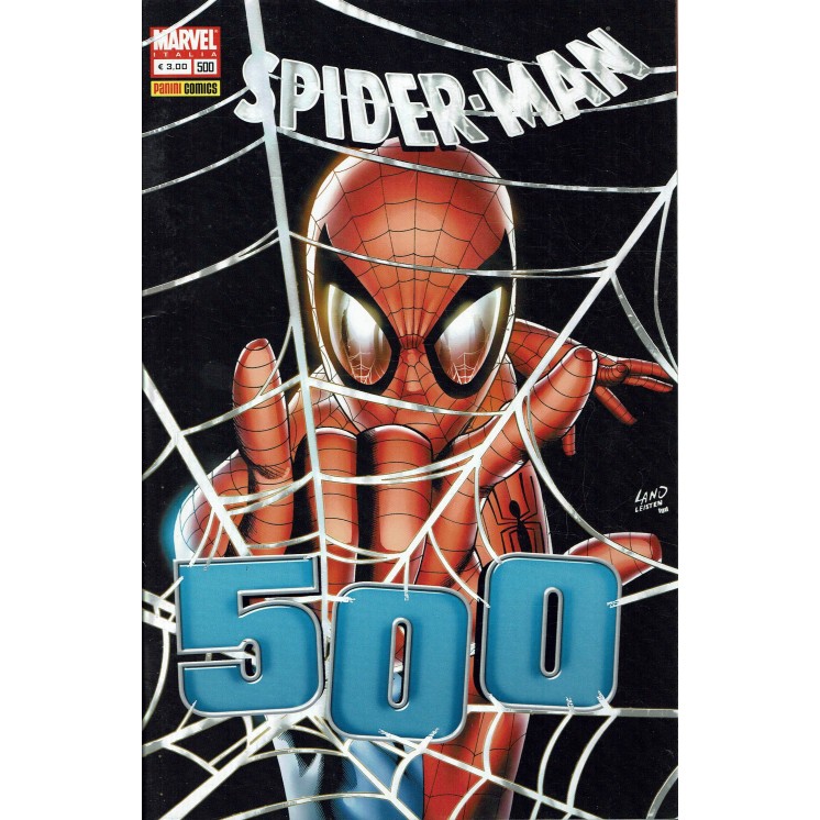 L'Uomo Ragno n. 500 Argento ed. Panini 