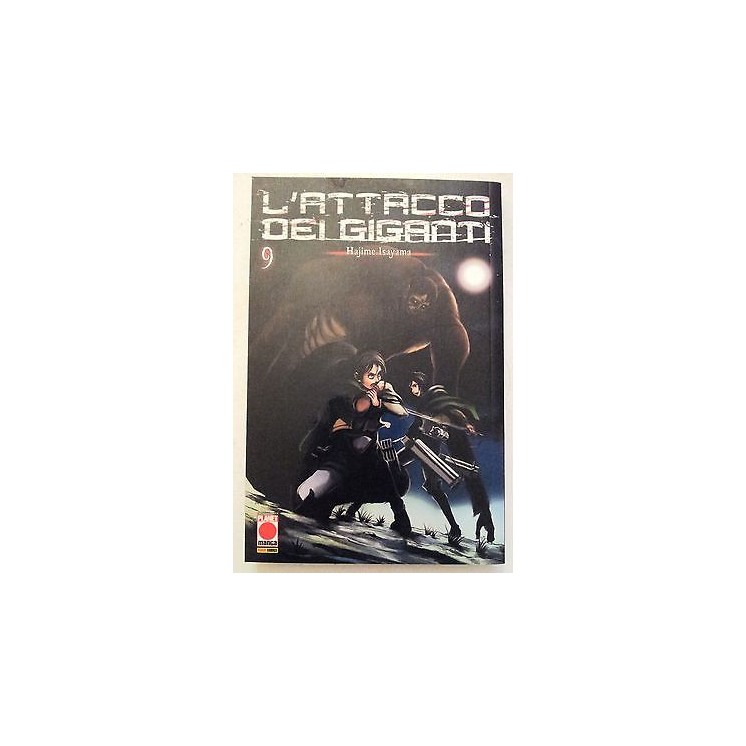 L'Attacco dei Giganti n. 9 di Hajime Isayama Ristampa NUOVO ed. Panini 