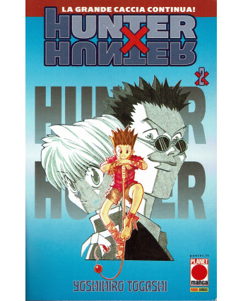 Hunter x Hunter n. 2 di Yoshihiro Togashi Ristampa NUOVO ed. Panini Comics