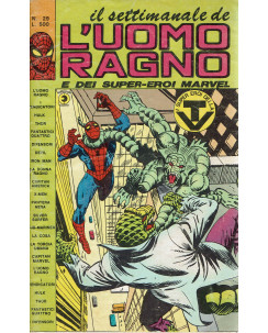 Il settimanale de l'Uomo Ragno e dei Super-Eroi Marvel n. 29 ed. Corno
