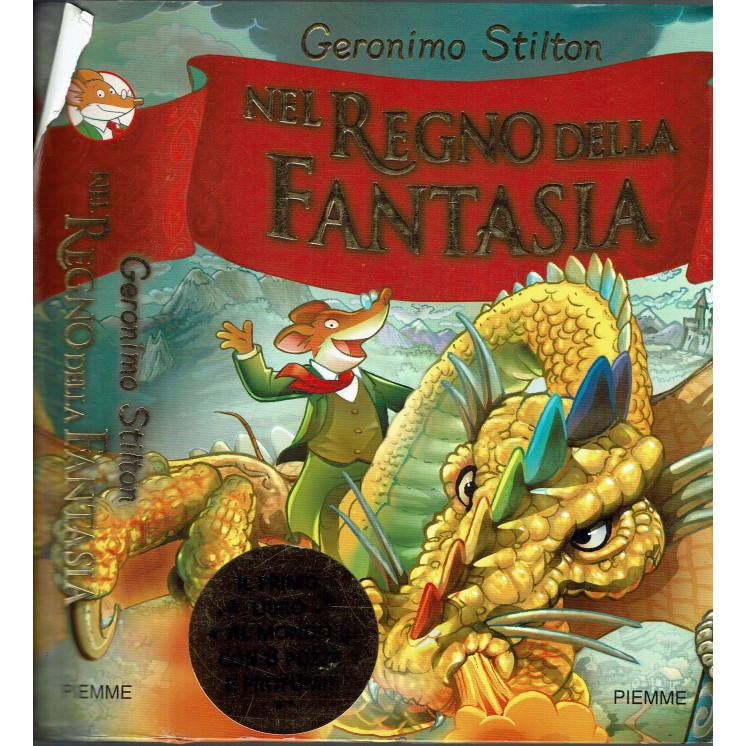 Geronimo Stilton: nel Regno della FANTASIA prima edizione Piemme A03