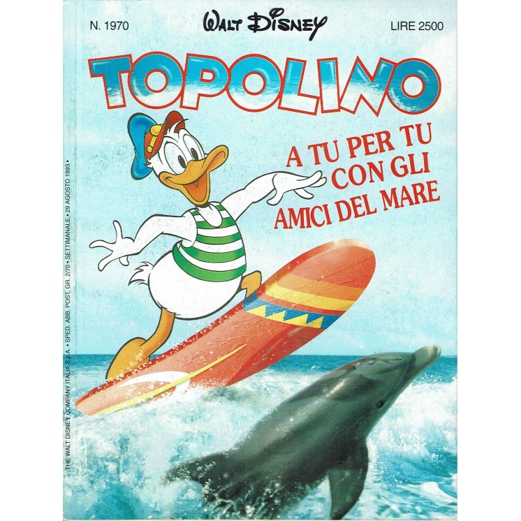 Topolino n.1970 ed.Walt Disney Mondadori