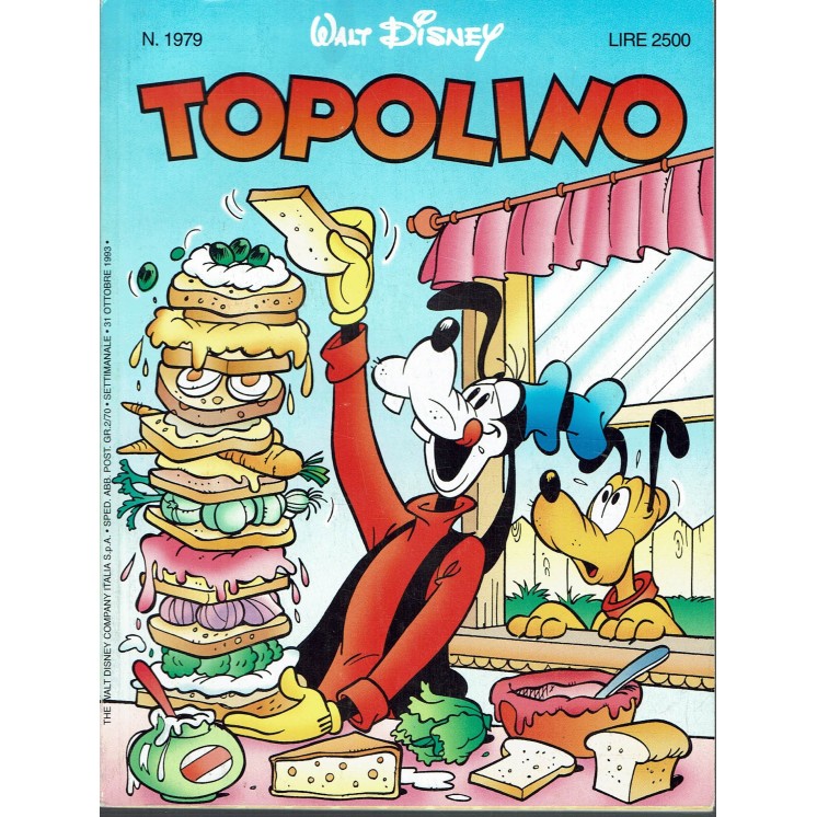 Topolino n.1979 ed.Walt Disney Mondadori