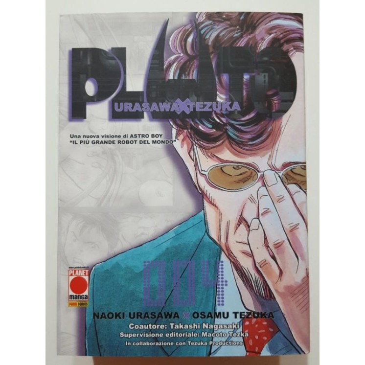 PLUTO n. 4 di Tezuka Urasawa RISTAMPA NUOVO ed. Panini