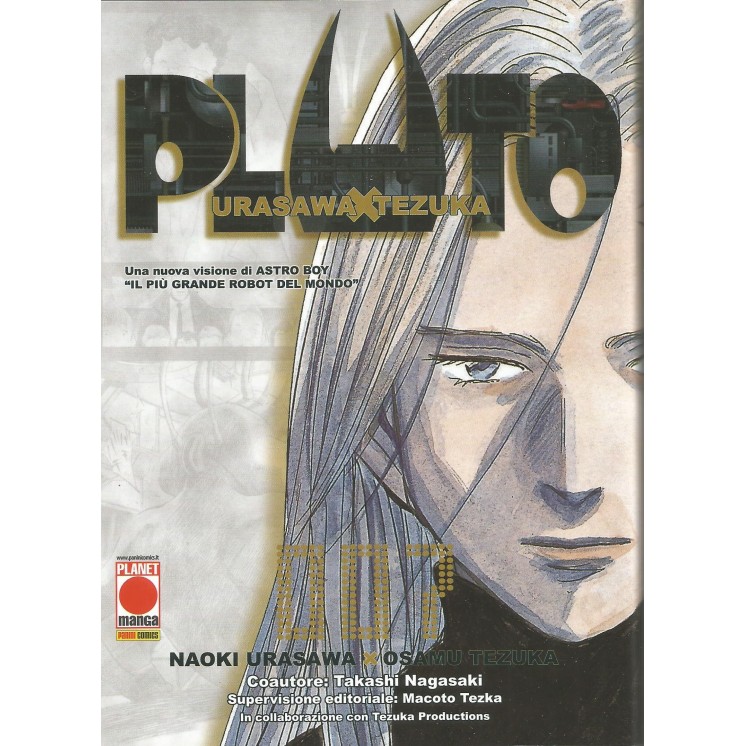 PLUTO n. 7 di Tezuka Urasawa RISTAMPA NUOVO ed. Panini