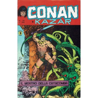 Conan e Kazar n.30 il mostro della catacomba ed. Corno SU69