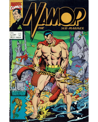 Namor  6 uomo in eterno ed. Play Press the Sub-Mariner