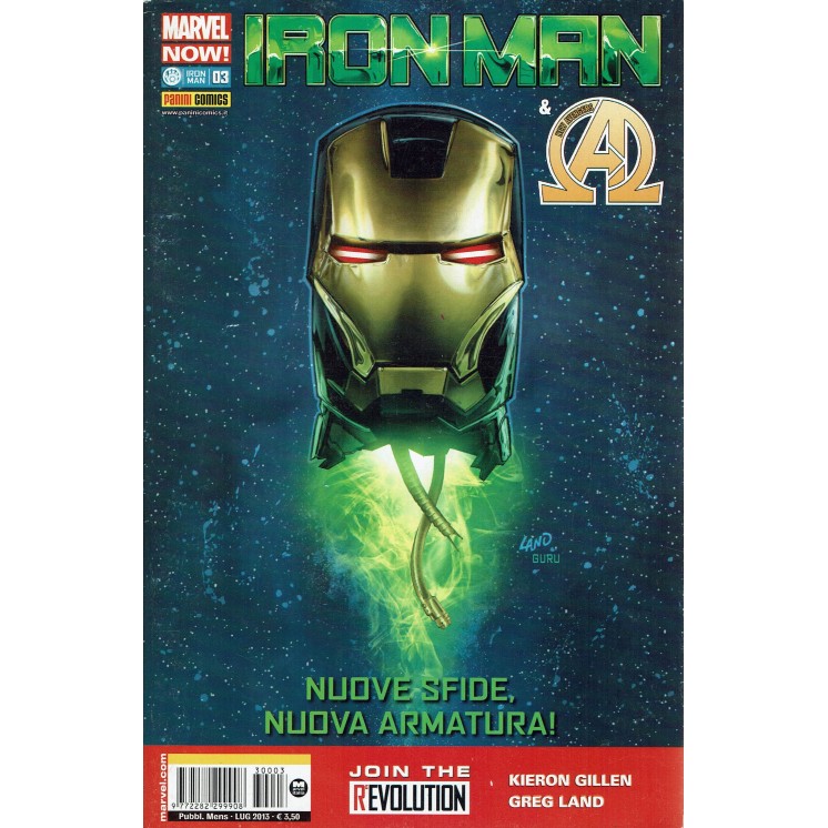 Iron Man   3 Marvel Now nuove sfide nuova armatura ed. Panini