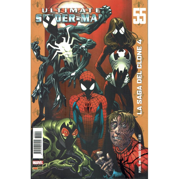 Ultimate SpiderMan n. 55 la saga del Clone 4 ed. Panini