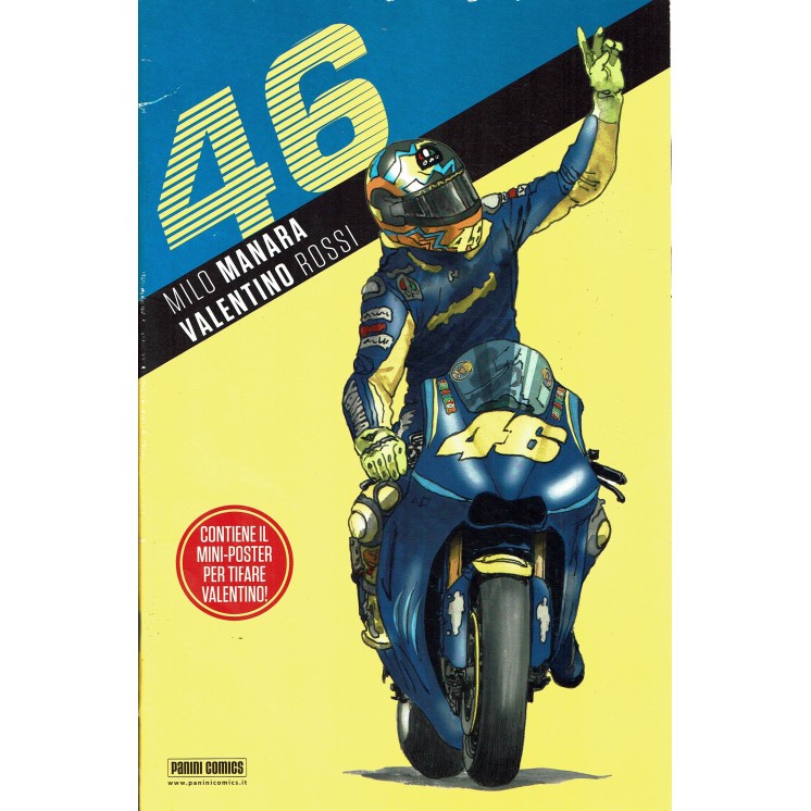 Special Events n.89 46 Manara e Valentino Rossi POSTER ed. Panini