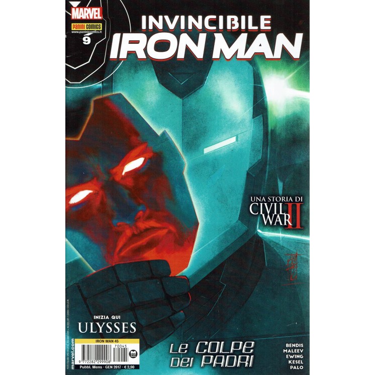 Iron Man  45 Invincibile Iron Man  9 Cvili War II ed. Panini