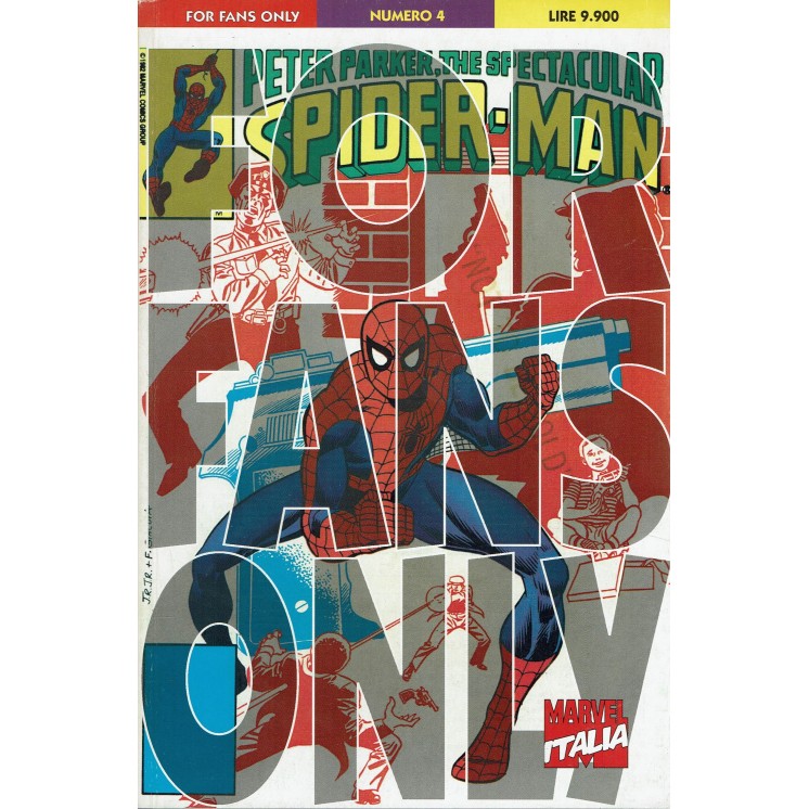 FOR FANS ONLY N.  4 Spider-Man ed. Marvel Italia SU51