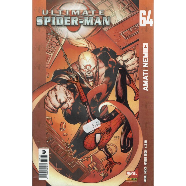 Ultimate Spiderman n. 64 amati nemici ed. Panini