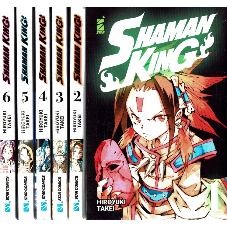 Shaman King final edition  1/6 seq. COMPLETA di Takei ed. Star Comics
